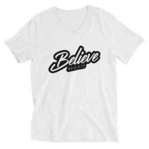Unisex Short Sleeve V-Neck T-Shirt